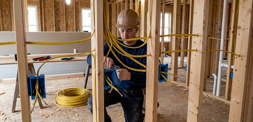 New Construction Wiring In New Smyrna Beach