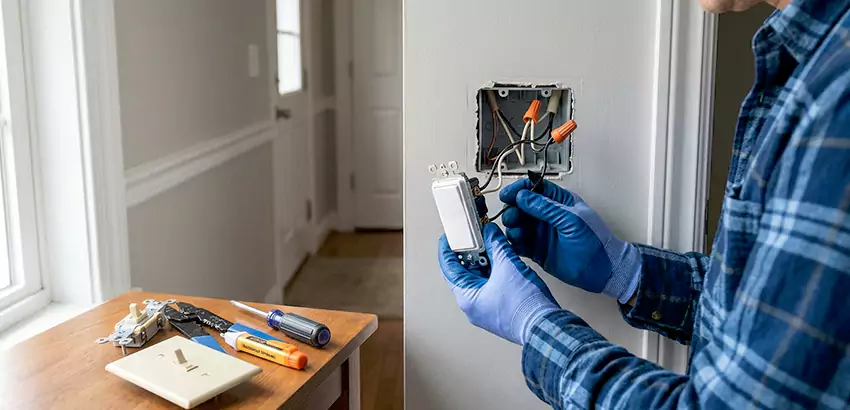 Motion Sensor Light Switch Replacement in New Smyrna Beach