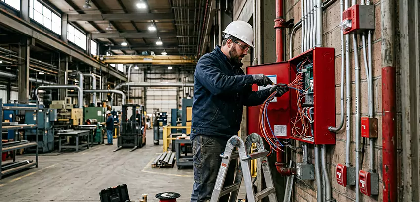 Industrial Fire Alarm Installation in New Smyrna Beach