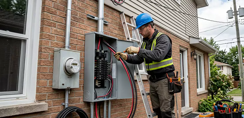 Outdoor Subpanel Installation in New Smyrna Beach