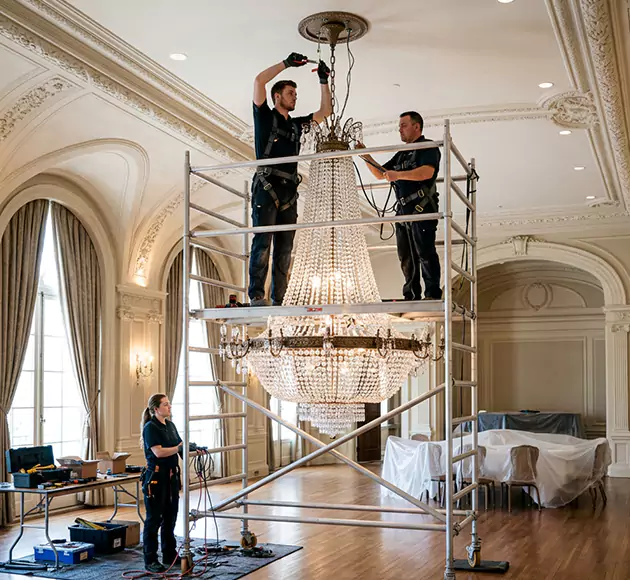 Professional Chandelier Installation: Your Local Fixture Team in New Smyrna Beach, FL
